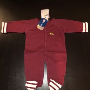 University of Minnesota Baby Onezie Size 12M